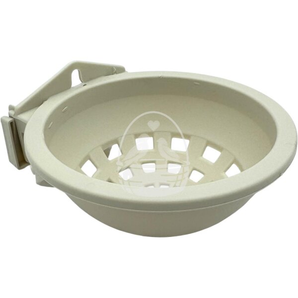 STA N014Bg Nest "ABBA" mit Haken zur Wandmontage 100mm beige