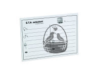 STA I092 Zucht-Karten doppelseitig 1 Stück