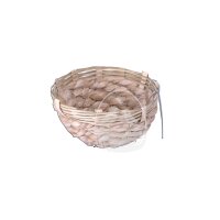 Jute Nest mit Haken dm. 11cm