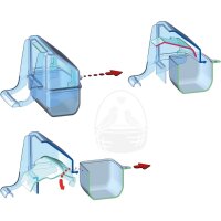 Außenfütterung "MAGIC" transparent
