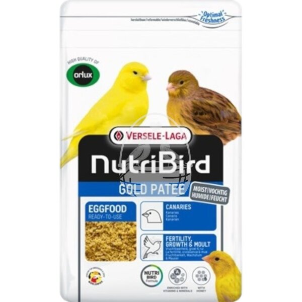NutriBird Gold Patee Kanarien 1kg