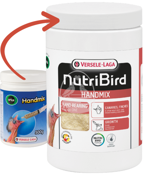 NutriBird Handmix 500g - Handaufzuchtfutter für alle Arten