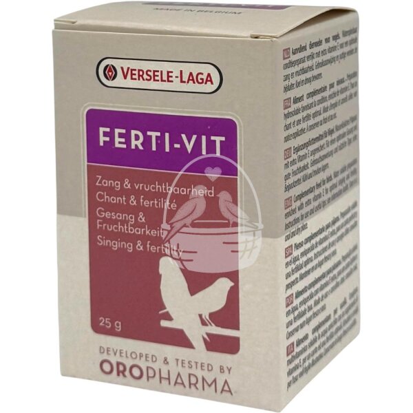 Oropharma Ferti-Vit 25g - Für Gesang und Fruchtbarkeit